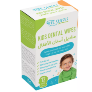 Five Senses - Kids Dental Wipes X 12