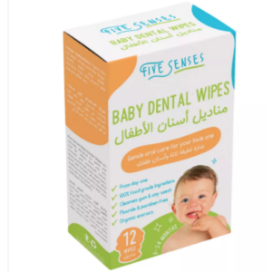 Five Senses - Baby Dental Wipes X 12