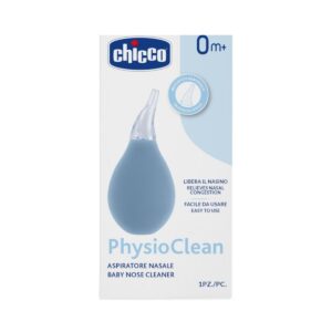 Chicco Nasal Aspirator Physioclean | Premium Baby Care Product Safe & Gentle