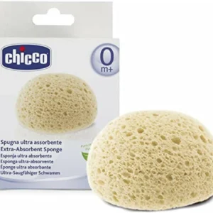 Chicco Safe Hygiene Extra Absorbent Sponge | Premium Baby Care Product Safe & Gentle