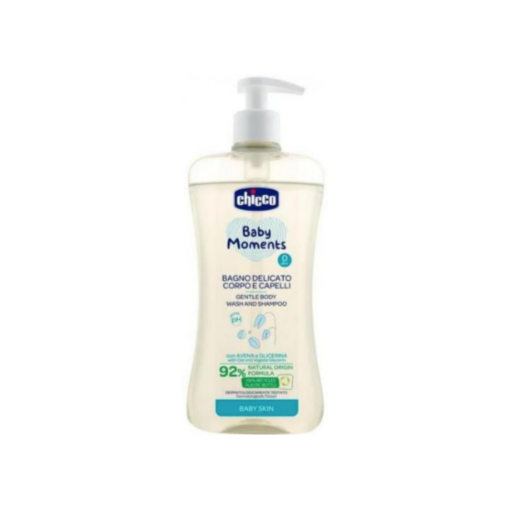Chicco Baby Moments Shampoo - 500Ml | Premium Baby Care Product Safe & Gentle