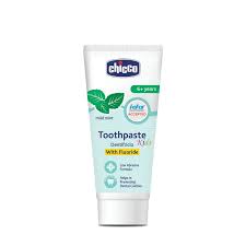Chicco Toothpaste Mild Mint 6Y+ With Fluoride | Premium Baby Care Product Safe & Gentle
