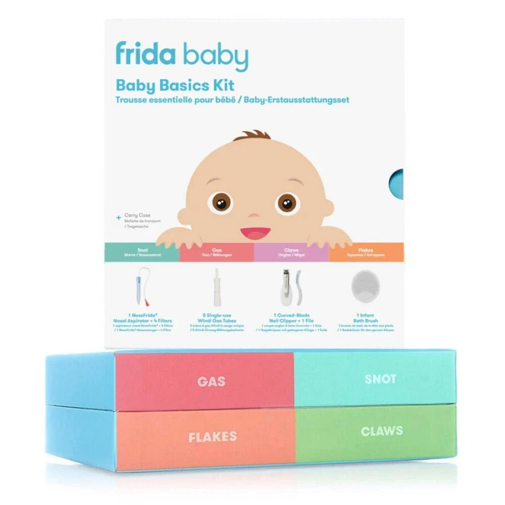 Frida Baby – Baby Basics Kit – Newborn Essentials Set – 1 Kit