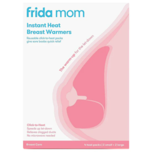 Frida Mom – Instant Heat Reusable Breast Warmers – Breast Therapy Pads