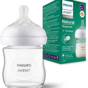 Philips Avent Natural Response Glass Baby Bottle 120ml