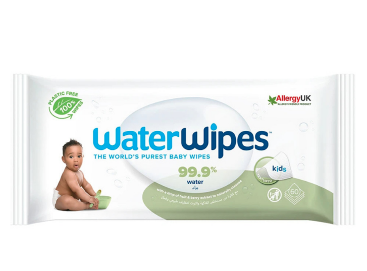 WaterWipes – Soapberry Baby Wipes Plastic Free – 60 Wipes