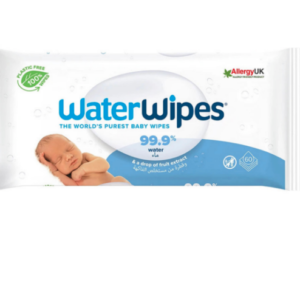 WaterWipes – Core Baby Wipes Plastic Free – 60 Wipes