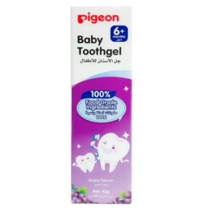 Pigeon – Baby Tooth Gel Grape Flavor – 45 g