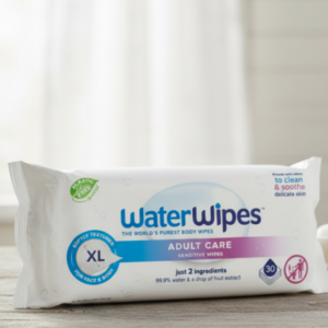 WaterWipes – Adult Sensitive Wipes – 30 Wipes