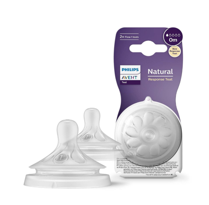 Philips Avent Natural 2.0 Teat for Newborn 0M+ (2-Pack)