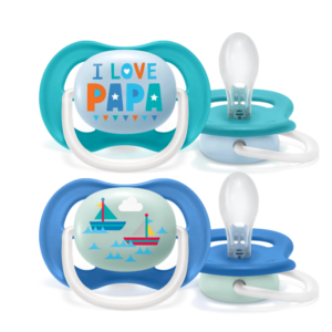 Philips Avent – Ultra Air Pacifier SCF080/03 – 0–6 Months – 2 Pack